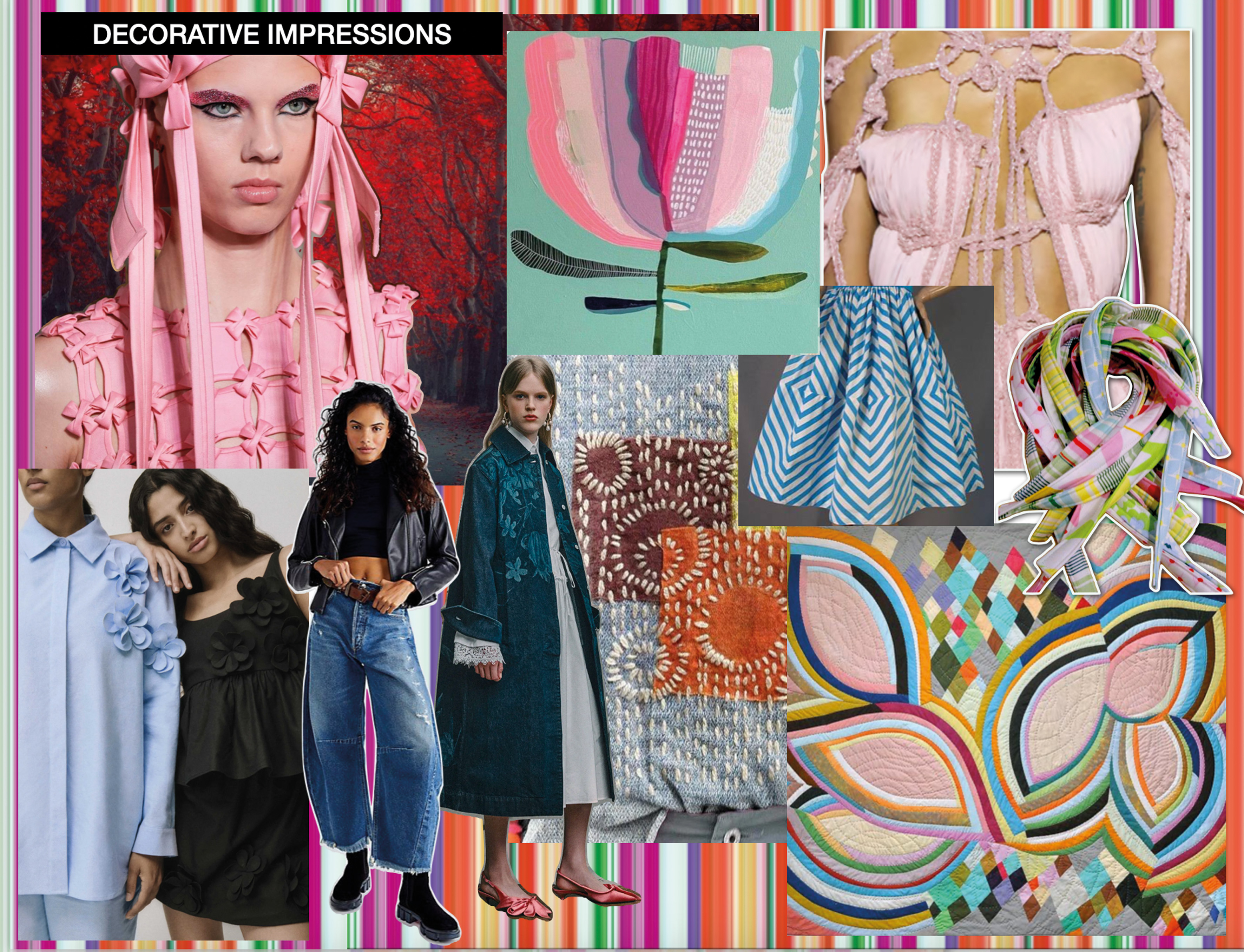 Decorative Impressions fashion design - piece 1