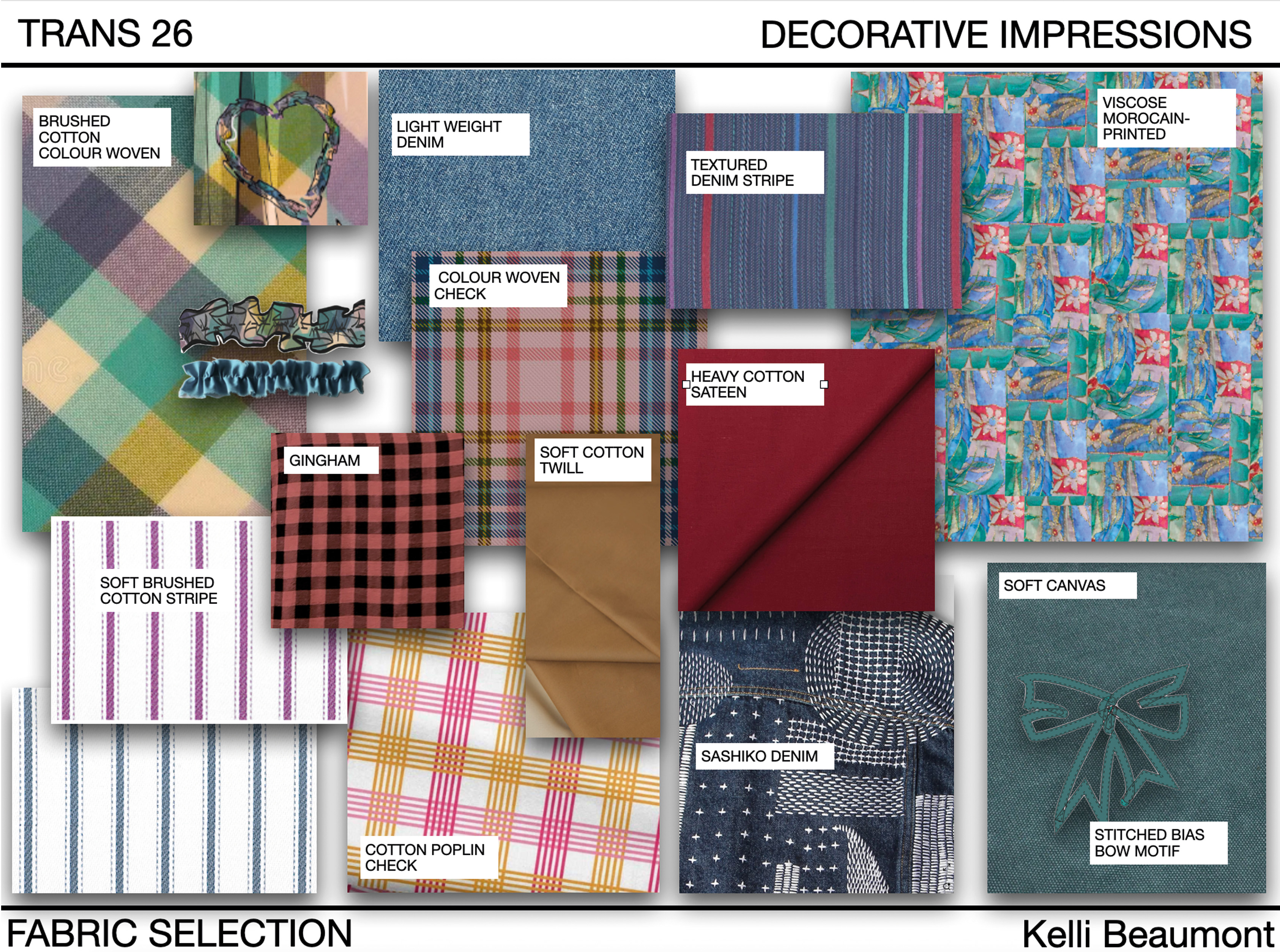 Decorative Impressions fashion design - piece 3