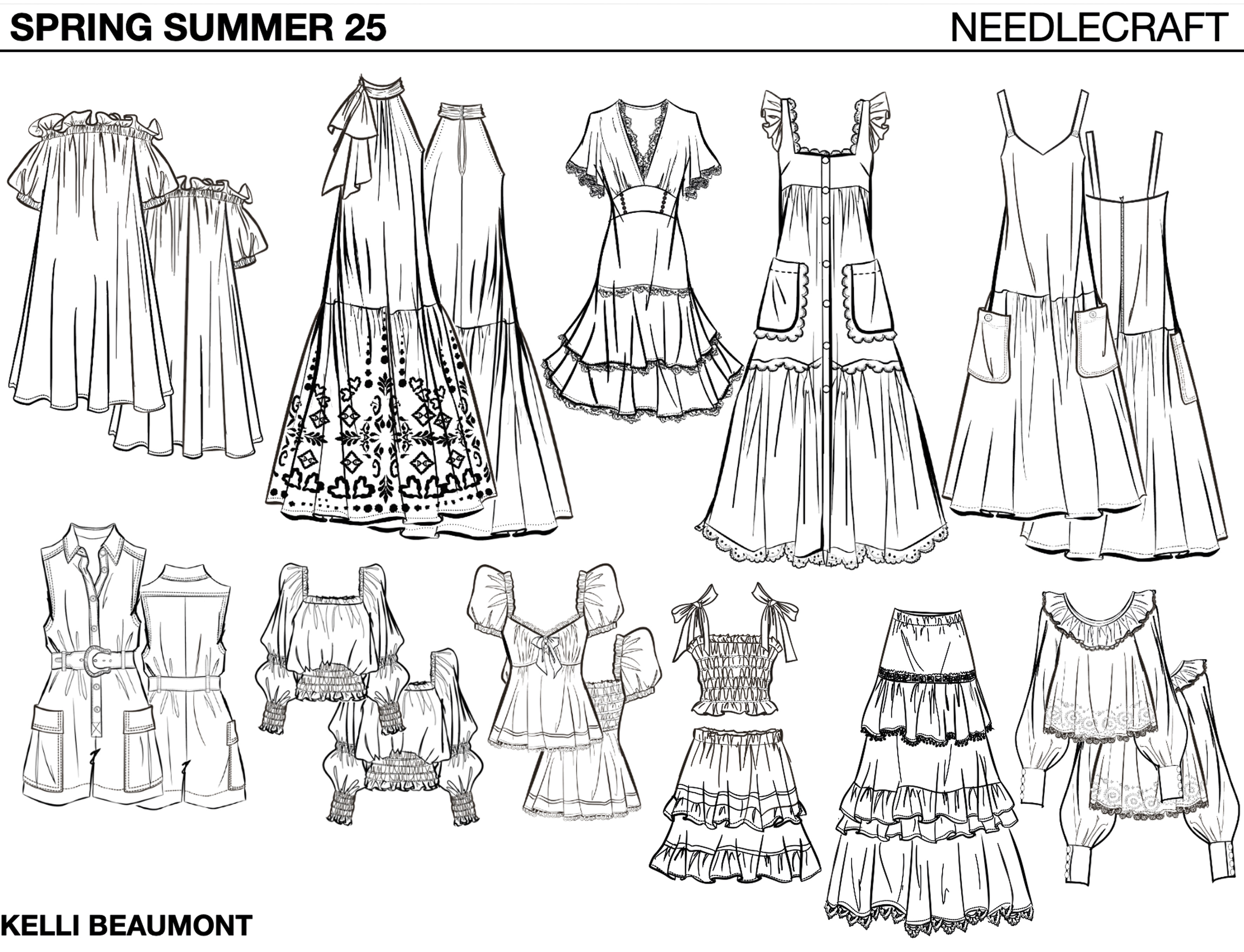Needle Craft fashion design - piece 5
