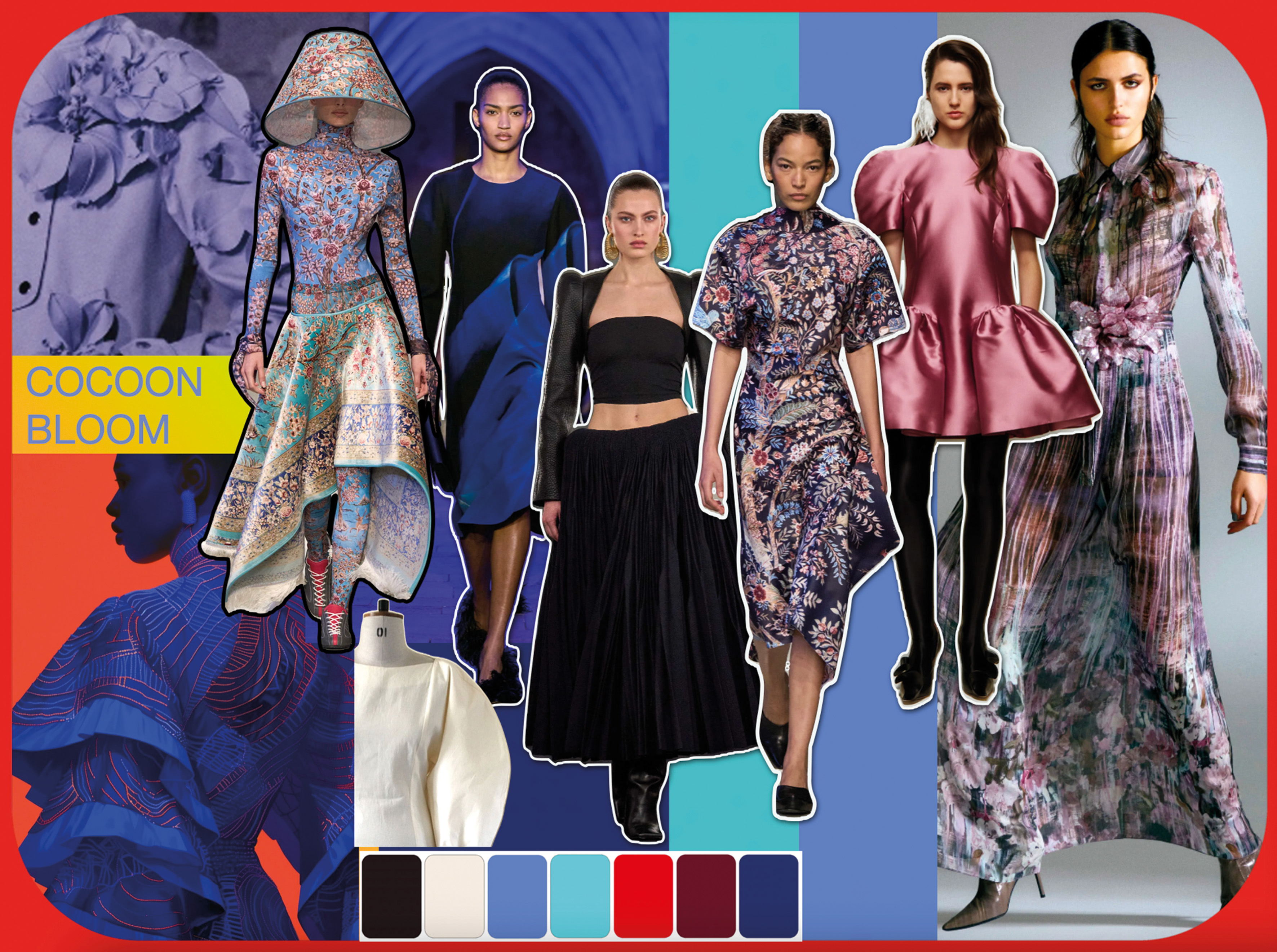 Cocoon Bloom fashion design - piece 1